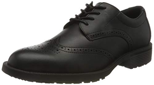 Shoes for Crews EXECUTIVE WINGTIP IV Scarpe antiscivolo da uomo, in pelle, taglia 39, colore: Nero