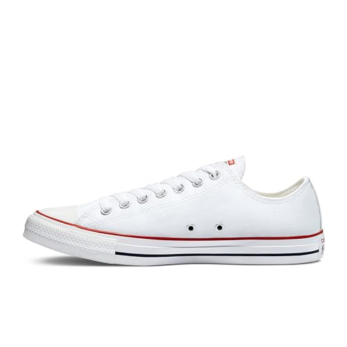 Converse Chuck Taylor All Star Core Ox, Sneaker Unisex, Bianco, Taglia 42.5