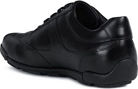 Geox U Edgware A, Sneakers Uomo, Nero, 42 EU