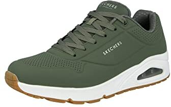 Skechers Uno Stand On Air, Sneaker Uomo, Olive, 41 EU