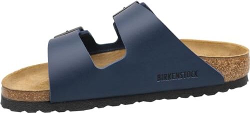 Birkenstock Arizona, Sandali unisex adulto, blu, 42 (normale)