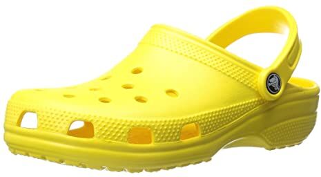 Crocs Classic Clogs (Best Sellers), Zoccoli Unisex Adulto, Lemon, 45/46 EU