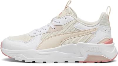 Puma Men Trinity Lite Scarpe da ginnastica, Sugared Almond Rosebay  White, 43 EU