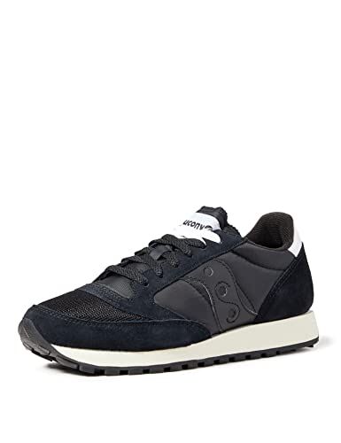 Saucony Jazz Original Vintage, Scarpe da Ginnastica Uomo, Black/Black, 42 EU