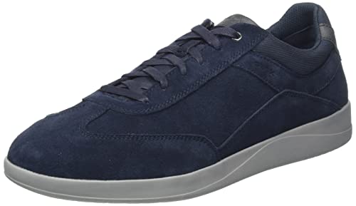 Geox U Kennet A, Sneakers Uomo, Blu (Navy), 45 EU