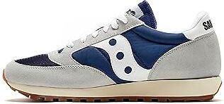 Saucony Jazz Original Vintage, Scarpe da Ginnastica Uomo, Grey/Navy, 43 EU