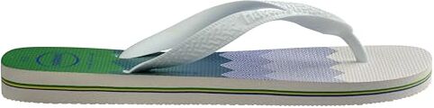 Havaianas Brasil Fresh, Infradito Unisex Adulto, Multicolore (Triplice Bianco), 43/44 EU