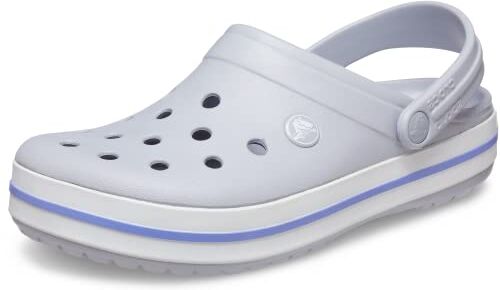 Crocs Crocband, Zoccoli Unisex-Adulto, Grigio, 43.5 EU