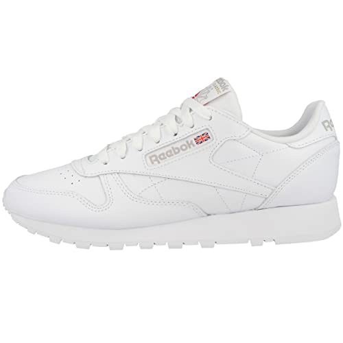 Reebok Classic Leather, Sneaker Unisex Adulto, Bianco (Ftwwht/Ftwwht/Pugry3), 34.5 EU