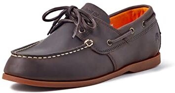 Timberland Cedar bay 2 Eye Boat Shoe, Uomo, Dk Brown Full Grain, 40 EU