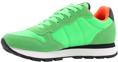 SUN68 Tom Solid, Sneaker da Uomo (Verde Fluo, 43)