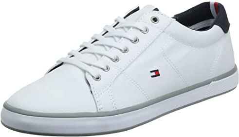 Tommy Hilfiger H2285arlow 1d Fm0fm00596, Sneaker Uomo, Bianco, 39 EU