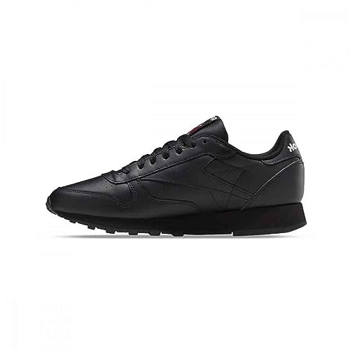 Reebok Classic Leather, Sneaker Unisex Adulto, Nero (Cblack/Cblack/Pugry5), 39 EU