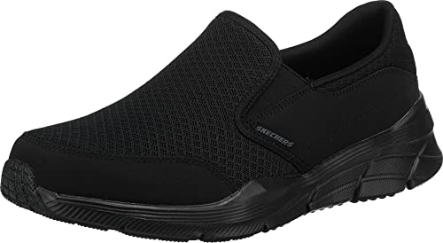 Skechers Equalizer 4.0, Sneaker Infilare Uomo, Nero, 42.5 EU