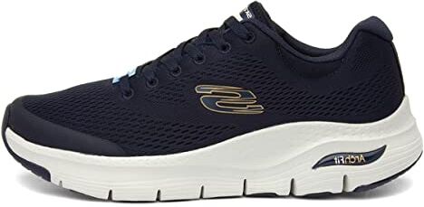 Skechers Arch Fit, Sneaker Uomo, Blu Navy Blue, 41.5 EU