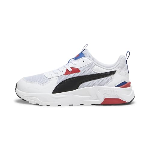 Puma Men Trinity Lite Sneakers, Silver Mist- Black- White-Club Red, 47 EU