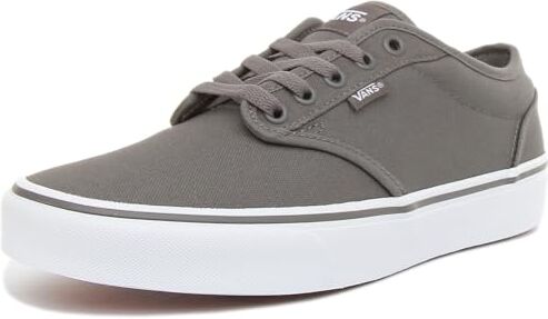 Vans Atwood, Sneaker, Uomo, (Canvas) Pewter/White, 44 EU