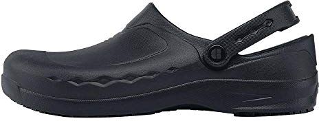 Shoes for Crews Scarpe for Crews 66064 Zoccoli da lavoro unisex in zinco, nero, 43 EU