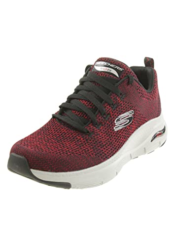 Skechers Arch Fit Paradyme Rosso/Nero Polyester