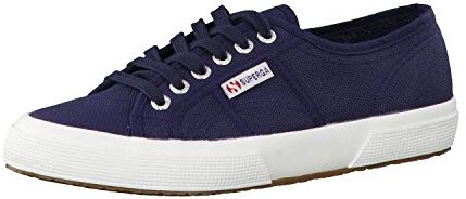 Superga 2750 Cotu Classic, Scarpe da ginnastica Unisex Adulto, Blu Navy Fwhite, 44 EU