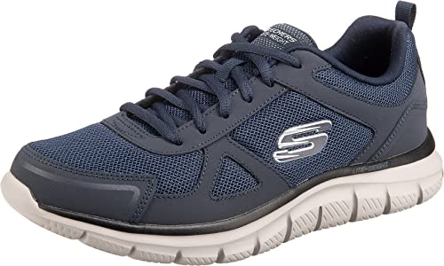 Skechers Track Scloric, Sneaker, Uomo, Blu Navy, 45 EU