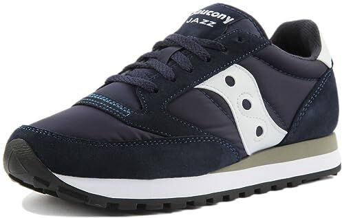 Saucony Jazz Original, Scarpe da ginnastica Uomo, Multicolore Navy White, 46 EU