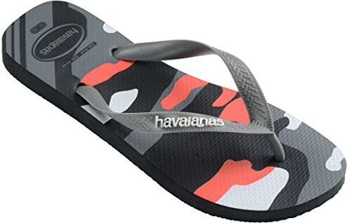 Havaianas Top Camu, Infradito Uomo, New Graphite, 41/42 EU