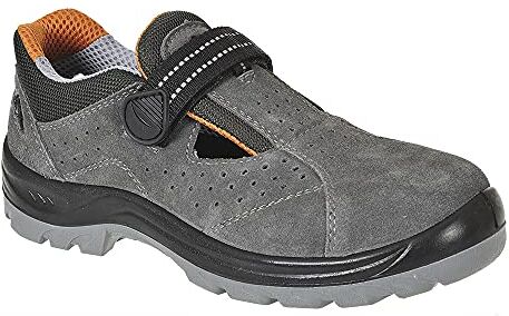 Portwest FW42 S1 Scarpe da lavoro, Unisex Adulto, SRC, Grigio (Grigio Grr), 47 EU (12 UK)