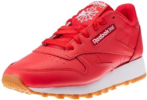 Reebok Classic Leather, Sneaker Unisex-Adulto, VECRED/FTWWHT/RBKG03, 52 EU