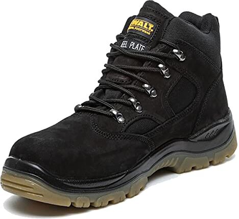 DeWalt Sympatex Scarpe Antinfortunistiche Uomo, Nero (Black Challenger 4), 43 EU