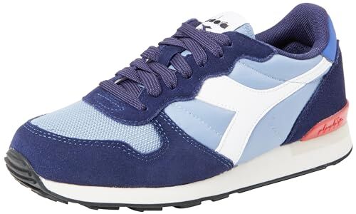 Diadora Camaro, Sneaker Unisex AdultoDusty Blue Medieval Blue, 45 EU