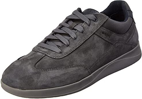 Geox U Kennet A, Sneakers Uomo, Grigio (Anthracite), 39 EU