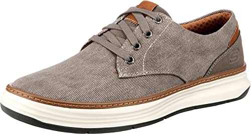 Skechers Moreno Ederson, Scarpe Uomo, Beige Taupe Tpe, 42.5 EU