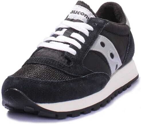 Saucony Jazz Original Vintage, Scarpe da Ginnastica Uomo, Black/White, 44 EU