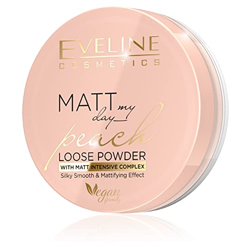 Eveline Cosmetics Matt My Day Loser Matting Powder, Peach Vegan