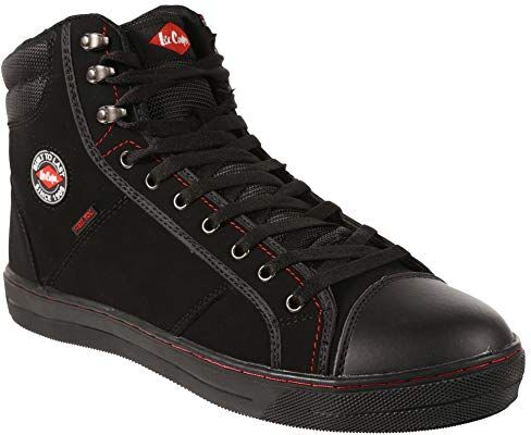 Lee Cooper unisex-adulto  Scarpe antinfortunistiche, nere, 42