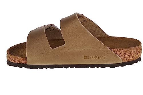 Birkenstock Arizona Eva, pantofole da uomo, Marrone Tobacco, 47 EU