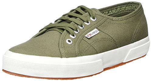 Superga 2750-cotu Classic, Scarpe Da Ginnastica Basse Unisex Adulto, Verde Green Sherwood, 43 EU