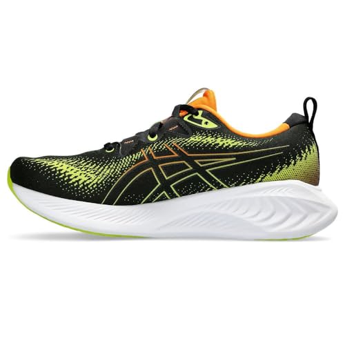 Asics Gel-Cumulus 25, Sneaker Uomo, Black/Neon Lime, 39.5 EU