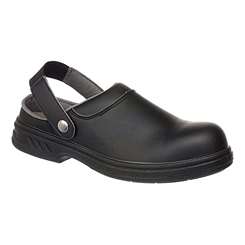 Portwest Slip-On Safety Clog 49/13 Color: Black Talla: 49