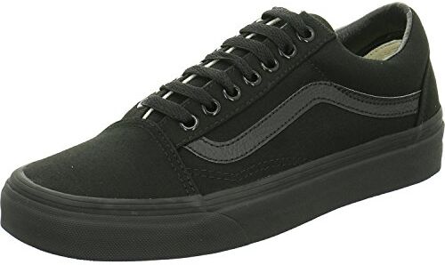 Vans Old Skool (Suede/Canvas), Sneaker Unisex Adulto, Nero Black Canvas, 40.5 EU