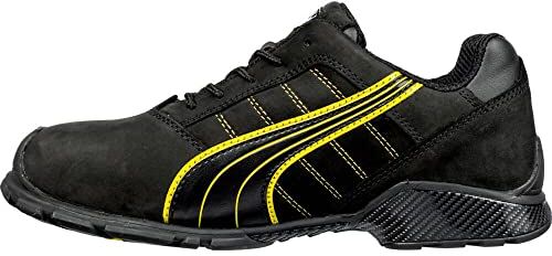 PUMA Safety, 64.271.0, Scarpe di sicurezza Metro Proteggere Scarpe Amsterdam sicurezza Basso Gr. 40, nero