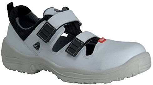 ejendals Sandali di Sicurezza Jalas 3500 White, Taglia, Bianco/Nero, 36 EU