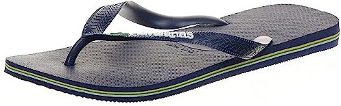 Havaianas Brasil, Infradito Unisex Adulto, Navy Blue, 43/44 EU