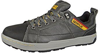 Cat Brode S1P, Scarpe da Barca Uomo, Grigio (Gris (Pepper Smooth)), 41