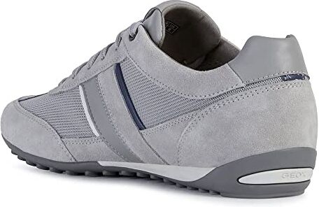 Geox U Wells C, Sneakers Uomo, Grigio (Lt Grey), 40 EU