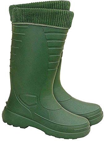 Lemigo Greenlander 862 Green Stivali Termici in Gomma (Verde, 39 EU)