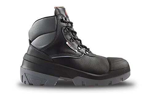 Heckel XXL Alpha PRO Safety Boots, Scarpe da lavoro, taglia 46, colore: Nero