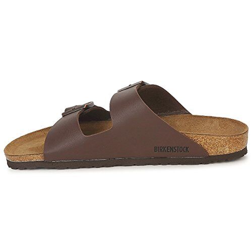 Birkenstock Arizona Sandali unisex adulto, Marrone (Dunkelbraun), 37