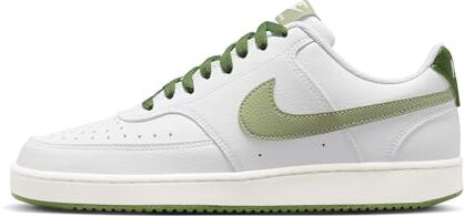 Nike Court Vision Lo, Scarpe Uomo, White Oil Green Treeline Sail, 47 EU